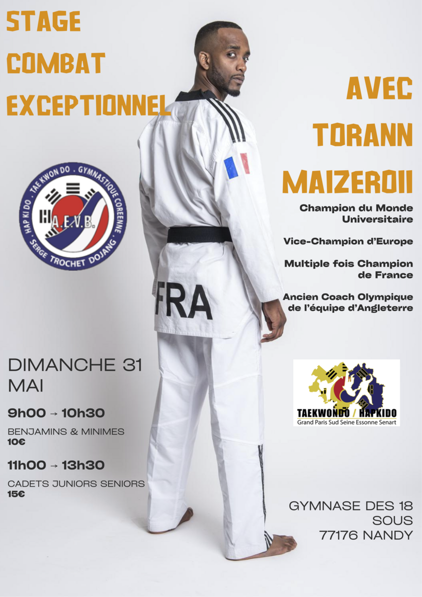 Stage exceptionnel Combat