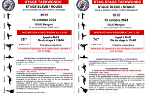 Stage Bleue/Rouge